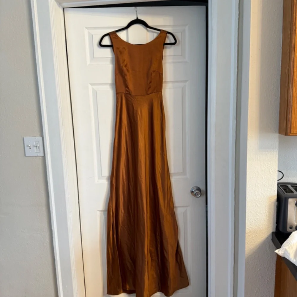 NEW! Six Stories Satin Formal Dress - Picture 3 of 6